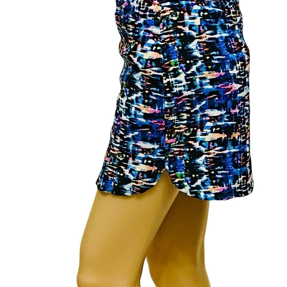 Swing Control The Master Tummy Control Golf Skirt Skort Abstract Pull On 4 NWOT - Picture 3 of 11